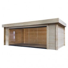 Buitenverblijf overkapping G6634ZG Interflex 667x340 cm Buitenverblijf overkapping G6634ZG Interflex 667x340 cm