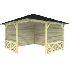 Paviljoen P3555 Interflex 370x370 cm