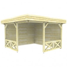 Paviljoen P3556 Interflex 370x370 cm