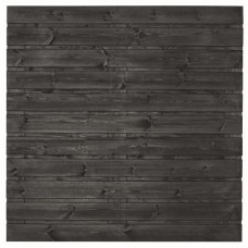 Tuinscherm Fulda zwart gespoten grenen 180x180 cm Tuinscherm Fulda zwart gespoten grenen 180x180 cm