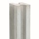 Betonpaal grijs sleuf t.b.v. blokhutprofiel 10x10x280 cm tussenpaal