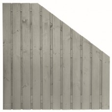 Tuinscherm Gent zilvergrijs gespoten grenen 180>90x180 cm Tuinscherm Gent zilvergrijs gespoten grenen 180>90x180 cm