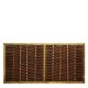 Wilgenscherm 90x180 cm in houten frame 44 mm