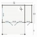 Blokhut Coventry 440+150x340+223 cm