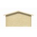 Blokhut Stian 400x400+140 cm Onbehandeld