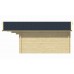 Blokhut Stian 400x400+140 cm Onbehandeld