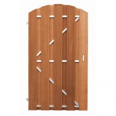 Tuindeur hardhout bangkirai met frame 180x100 cm 103399L Tuindeur hardhout bangkirai met frame 180x100 cm 103399L