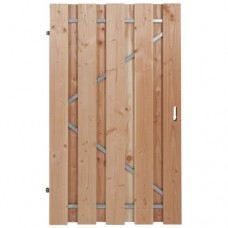 Tuindeur Douglas met frame 190x120 cm 133061 Tuindeur Douglas met frame 190x120 cm 133061