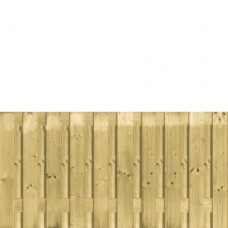 Tuinscherm geïmpregneerd vuren 90x180 cm 21-planks 133070