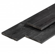 Tuinplank grenen 1,6x14 zwart gespoten