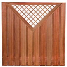 Tuinscherm Dronten hardhout 180x180 cm Superieur Tuinscherm Dronten hardhout 180x180 cm Superieur