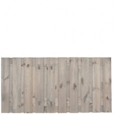 Tuinscherm Brussel zilvergrijs gedompeld grenen 180x90 cm Tuinscherm Brussel zilvergrijs gedompeld grenen 180x90 cm