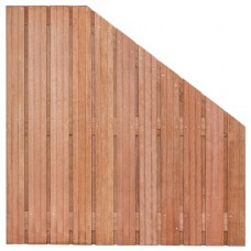 Tuinscherm Hoorn hardhout 180>90x180 cm Tuinscherm Hoorn hardhout 180>90x180 cm