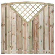 Tuinscherm Enschede superieur geïmpregneerd grenen 180x180 cm Tuinscherm Enschede superieur geïmpregneerd grenen 180x180 cm