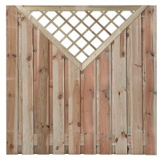 Tuinscherm Enschede superieur geïmpregneerd grenen 180x180 cm Tuinscherm Enschede superieur geïmpregneerd grenen 180x180 cm