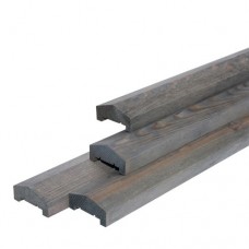 Afdeklat piramide zilvergrijs gedompeld recht 3-planks 180 cm Afdeklat piramide zilvergrijs gedompeld recht 3-planks 180 cm