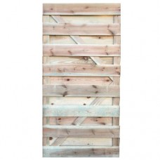 Aanbieding tuindeur geïmpregneerd recht horizontaal 180x90 cm Aanbieding tuindeur geïmpregneerd recht horizontaal 180x90 cm