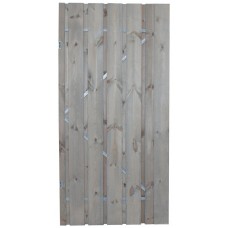 Tuindeur Privacy zilvergrijs gedompeld grenen inclusief slot 195x100 cm Tuindeur Privacy zilvergrijs gedompeld grenen inclusief slot 195x100 cm