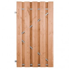 Tuindeur onbehandeld douglas 100x180 cm 133064 Tuindeur onbehandeld douglas 100x180 cm 133064