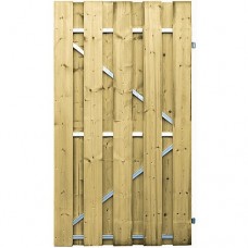 Tuindeur geïmpregneerd vuren 190x100 cm 103307 Tuindeur geïmpregneerd vuren 190x100 cm 103307