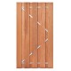 Tuindeur Solide hardhout 180x100 cm