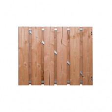 Poort stalen frame geschaafd Douglas 80x100 cm 133084 Poort stalen frame geschaafd Douglas 80x100 cm 133084