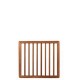 Tuinhekdeur hardhout bangkirai 100x100 cm 103405