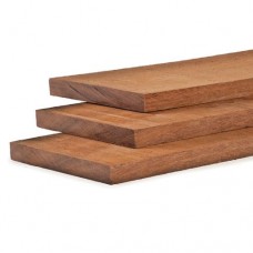 Tuinplank hardhout azobé 2x15 cm