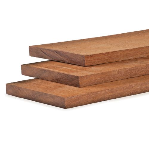 zwaan natuurlijk Meer dan wat dan ook Tuinplank hardhout azobé 3x15 cm