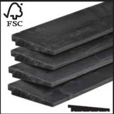 IJsselrabat vuren antraciet geverfd 1,5-3x19,5x300 cm IJsselrabat vuren antraciet geverfd 1,5-3x19,5x300 cm