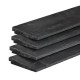 Potdekselplank vuren zwart gedompeld 1,1/2,2x19,5x500 cm AANBIEDING