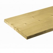 Tuinplank geïmpregneerd vuren 1,8x19,5x420 cm 103034