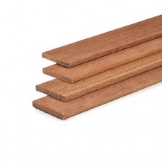 Hardhout timmerhout geschaafd reliëf 1,2x9x180 cm