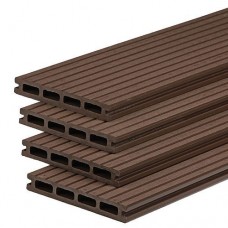 Vlonderplank composiet 2,1x15x400 cm coffee Vlonderplank composiet 2,1x15x400 cm coffee