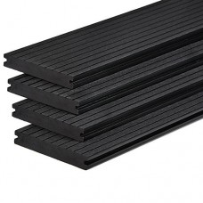 Vlonderplank composiet massief 2x14x400 cm antraciet