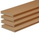 Vlonderplank composiet massief 2x14x400 cm naturel