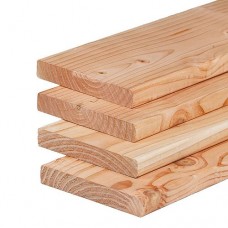 Vlonderplank lariks douglas hout glad geschaafd 2,8x17,5x400 cm