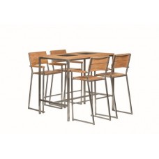 Barset Sutton RVS teak Barset Sutton RVS teak