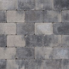Koppelstones 21x14x6 cm grijs zwart Koppelstones 21x14x6 cm grijs zwart