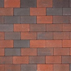 Betonklinker 21x10,5x8 cm rood genuanceerd met deklaag Betonklinker 21x10,5x8 cm rood genuanceerd met deklaag