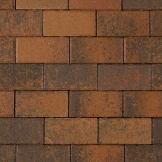 Betonklinker 21x10,5x6 cm terborgbrons met deklaag Betonklinker 21x10,5x6 cm terborgbrons met deklaag