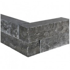 Asian bluestone muursteen hoekstuk 50x12x12 cm Asian bluestone muursteen hoekstuk 50x12x12 cm
