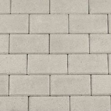 Betonklinker 21x10,5x8 cm grijs met deklaag