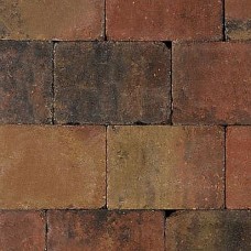 Trommelsteen 20x20x6 cm bruin gv Trommelsteen 20x20x6 cm bruin gv