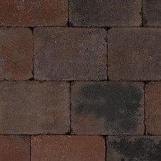 Trommelsteen 20x30x6 cm bruin zwart Trommelsteen 20x30x6 cm bruin zwart
