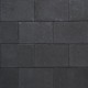 H2O design square 30x20x6 cm black emotion