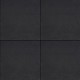 H2O design square 60x60x4 cm black emotion comfort