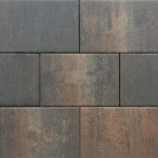 Patio square 30x20x6 cm tricolore