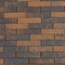 Strak waalformaat 20x5x6 cm bruin zwart Strak waalformaat 20x5x6 cm bruin zwart