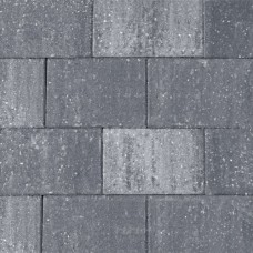 Straksteen 20x30x6 cm grijs zwart Straksteen 20x30x6 cm grijs zwart